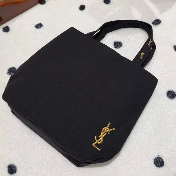 Yves Saint Laurent Tote - Embroidered Logos - Picture 6 of 8
